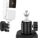 Powerful Magnetic Secured Camera Mount with 1/4" Thread fits for WYZE Cam 3,Blink XT2/3,360 Adjustment Camera Stand Base Attach to Smooth Metal Surface, Ideal for Cruise,RV,Carport Garage Security