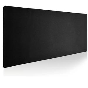 Large Gaming Mouse Pad with Durable Stitched Edges, Non-Slip Rubber Base, Big Computer Keyboard Mouse Mat Desk Pad for Home Office Gaming Work, 31.5''x11.8''x0.12'', Black