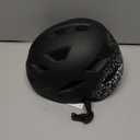 Kids Bike Helmet, Adjustable Toddler Youth Helmet with Detachable Visor & LED Light for Boys Girls Ages 2-14, Multi-Sport Helmet for Cycling Scooter Skating, 2 Sizes (50cm-57cm/19.7''-22.4'', Matte Black)