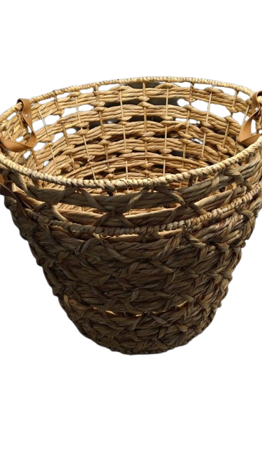 2pc 21in Woven Baskets