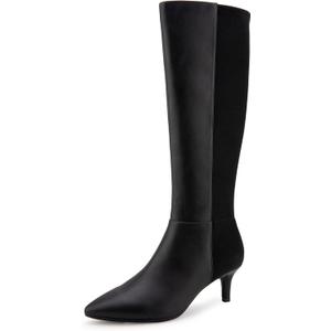 Aerosoles womens Epic2 (6.5, Black Faux Leather)