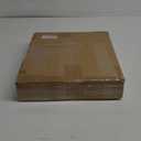 Corner Bread box for Kitchen Countertop,Farmhouse Acrylic Wavy Door Panel Food Storage Large White Bread box Container (Meduim, Black)