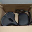 Oversized Bike Seat for Peloton Bike & Bike+, Comfort Seat Cushion Compatible with Peloton, Road or Exercise Bikes, Bicycle Wide Saddle Replacement for Men & Women, Accessories for Peloton