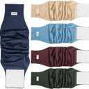 Belly Bands for Male Dogs(5 Pack),Premium Washable Reusable Small Dog Belly Wrap Leakproof Puppy Diapers, XS