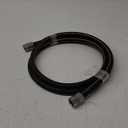 Giraffe Tools Leader Hose 8ft x 5/8", Custom Length, Heavy Duty, No Kink, Flexible, Rubber Garden Hose, Leakproof Water Hose with Female to Female Fittings, 600 Burst PSI