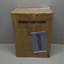 Dawn to Dusk Outdoor Light Fixtures Wall Mount 2 Pack, LED Modern Up Down Lighting Outdoor Wall Sconce Lights 2700k, 13" Black Outside exterior lights for House Porch Garage,IP65,UL Listed (Black)