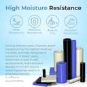 (2 Pack) Round Acetal Copolymer Rods - Standard Tolerance 2-Inch Diameter and 12-Inch Length Opaque Black Acetal Copolymer Rods Meets ASTM D6778 Specifications Perfect for Non-Marring Fixtures