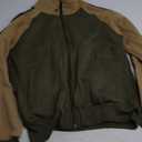 MANTORS Mens Fleece Jackets Contrast Hoodies Lightweight Sweatshirt Color Block Jacket Coats, Small