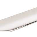 Amerock | Cabinet Edge Pull | Polished Chrome | 8-9/16 inch (217 mm) Center to Center | Aloft | 1 Pack | Drawer Pull | Drawer Handle | Cabinet Hardware