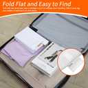 Polecasa Extra Heavy Duty Large Diamond Mesh Laundry Bags 24 x 36" with Drawstring Closure & ID Tag, Storage Bag for College, Travel, Sports, Dorms, White