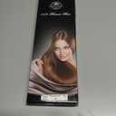 18" Straight Wrap Around Ponytail Human Hair Extensions for Women 70gram Chocolate Brown 4#