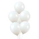 No Brand White Balloons Latex For Decorating 100 PCs 12Inch, White