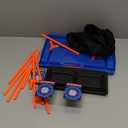 Electronic Shooting Target Scoring Auto Reset Digital Targets for Nerf Guns Toys with a Support Cage & Net, Christmas Birthday Gifts Toy for Kids-Boys & Girls