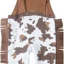 LXKIKMM May's Baby Baby Toddler Boys The Cowboy Romper Halloween Dress up Children's Clothing (Brown)