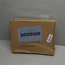 8.5x11 Picture Frame Set of 2, Black Metal Photo Frames with HD Glass, Fits 5x7 with Mat or 8.5x11 without Mat, Wall Hanging and Table Display, 2 Pack