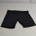 HUE Women's High Waist Blackout Cotton Bike Shorts (X-Large)