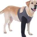 Dog Socks to Prevent Licking Paws ，Breathable Dog Leg Sleeve to Stop Licking and Biting， Firm and Secure Protect Wounds Dog Recovery Sleeve Socks(S-Right)