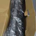 Sakugi Stainless Steel Dish Drying Rack for Kitchen Counter, Sink Organization and Storage Essentials with Silverware & Utensil Holder, Home and Apartment Decor, 12''W x 15.5''L, Black