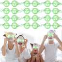 12 Pcs Cucumber Eye Pads Gel Eye Masks Cooling Heating Eye Pads Spa Party Favors Sleepover Slumber Party Supplies