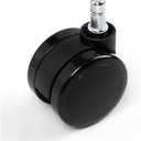 24 Pack Replacement Wheels  Thread Wheel/Office Chair Computer Desk Swivel Wheel(F)