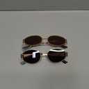 livho 2025 Trendy Oval Sunglasses - Stylish Polarized Shades for Everyday - Retro Metal Frames