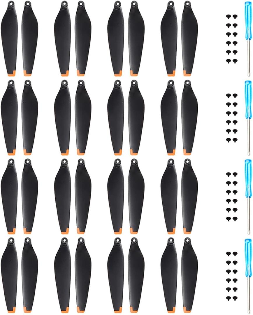 32 Pcs Mini 4 Pro/Mini 3 Pro Propellers, Replacement Spare Blades Props for DJI Mini 4 Pro/Mini 3 Pro Drone Accessories