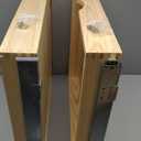 Menkxi 2 Set Pull out Tray Cabinet Organizer Wooden Pull Drawers storage Slide out Pantry Shelf for Base Cabinet Kitchen Gentle Close Fully Assembled Accessories(Wood Color,24'' X 21'' X 3'')