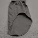 Gooby Fleece Vest Dog Sweater - Gray/Yellow, X-Large - Warm Pullover Fleece Dog Jacket with O-Ring Leash for Small to Medium Dogs