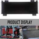 ZHSYMX 40k Transmission Oil Cooler LPD47391,Black