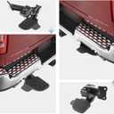 Truck Rear Tailgate,Rear Bed Step,Retractable Bed Step Bumper Step Compatible with 2019-2024 Dodge Ram 2500 3500 Bedsteps Replaces 82215842AE 82215842AG 82215842AH 82215842AD 82215842AC