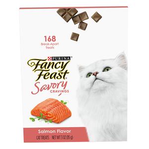 Fancy Feast Savory Cravings 168 Break Apart Cat Treats Salmon Jul2025