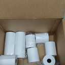 10PCS Thermal Paper, White Printable Thermosensitive Thick Paper Thermal Printer Paper Rolls for Small Printer