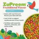 ZuPreem FruitBlend Bird Pellets, Daily Bird Food for Parakeet, Budgie, Parrotlet, Dove, Core Nutrition for Small Birds, Made in USA, Parakeet & Budgie Food (S, 2 lbs) (2 Pound (Pack of 1))