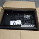 MUSTORN 2 Pack Pull Out Cabinet Organizer with 8 Dividers, 21.8" Deep Slide Out Drawer for Cabinets Adhesive Pull Out Drawers Heavy Duty Pull Out Shelf for Kitchen, Cupboard, Pantry, Bathroom(Black)