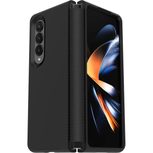 OtterBox Symmetry Flex Series Shockproof and Drop Proof Mobile Phone Protective Case for Samsung Galaxy Z Fold4, Black (2 Piece)