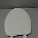 Little2Big Toilet Seat with Built-In Toddler Potty Training Seat, Slow Close, Easy to Install, Made in USA, ELONGATED, White