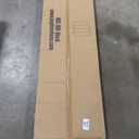 FDW Room Divider 6FT Wall Divider Wood Screen 4 Panels Wood Mesh Hand-Woven Design Room Screen Divider Indoor Folding Portable Partition Screen,Black