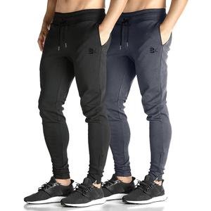 BROKIG Men's Zip Joggers Casual Gym Workout Track Pants Size M