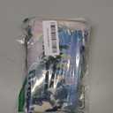 AACORS Christmas Winter Pillow Cover 12x20 Inch Set of 2,Watercolor Teal Tree Snowflake Decoration Holiday Farmhouse Pillow Case Nature Forest Decor for Home Sofa Couch (Blue) AK001-12