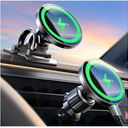 LISEN for 15W MagSafe Car Mount Charger,MagSafe Charger,Wireless Car Charger,Magnetic Phone Holder for Car,Phone Holders for Your Car Accessories for Women Men Jeep Ford F150 for iPhone 1712,Samsung