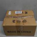 Slim Wall light Fixture Battery Operated Wall Sconce Set Of Two White Fabric Shade Wall Sconce with Remote Control, Indoor Not Hardwired Dimmable Battery Powered Wall Lamp For Bedroom, Bulb Included ( (Black)