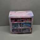 Princess Dress Up Toys, Jewelry Boutique Kit, 3 Color Skirts, Shoes, Crowns, Girls Toys for 3 4 5 6 Year Old