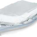 600D Marine Grade Fade and Tear Resistant Dinghy Cover, Heavy Duty Waterproof and Sunproof Inflatable Boat Cover, Silver (11.5'-12.5' Long)