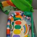 Baby Gym & Play Mat, Tummy Time & Activity Mat Toys, Infant to Toddler Play Piano Mat, 0-12 Months (Green)