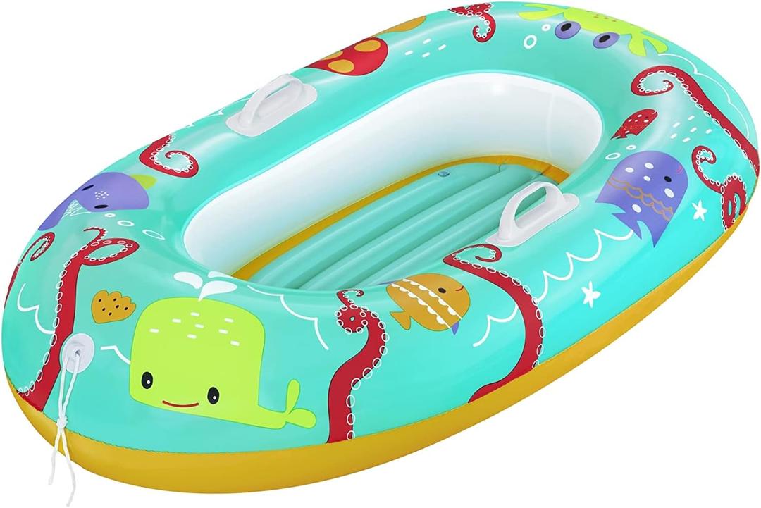 Bestway 47" x 31"/1.19m x 79cm Tropical Crew Baby Boat