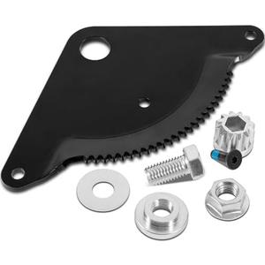 532194732 Steering Gear Kit for Husqvarna Lawn Tractor Replaces 532194732 194732 Sector Plate, 587738906 Pinion, 532194747 Machined Pivot Bushing & Hardware For Craftsman AYP Poulan Weedeater