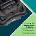 Safety 1st onBoard™ Insta-Latch™ DLX Infant Car Seat with Base, Baby Car Seat for 4-30 lbs., Rear Facing Car Seat, Ironbark