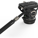 SmallRig DH10 Heavy Duty Tripod Fluid Video Head with Flat Base and Adjustable Handle, Quick Release Plate for Manfrotto Video Head Mount Plate, Load up to 22Ibs, for Video Cameras, DSLR Cameras 4165