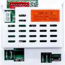Replacement CSR-12T-1B=CSR-12T-1A 12v Control Box and 2.4ghz Remote Control for Ride on car Compatible with Power Wheels Best Choice Products Jeep Parts KidsTruck Controller Control kit