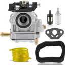 AUTOKAY 3074502 Carburetor with Air Fuel Filter 560873001 Kit Fits for Toro 51930 51932 51934 51930B 51932B 51934B String Gas Trimmer for RedMax BC250 BT250 Brush Trimmer HE 250 F Edgers Carb